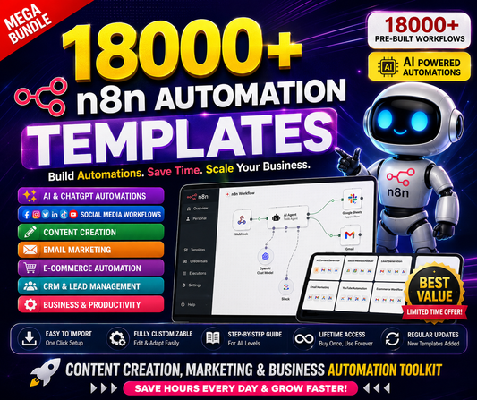 18000+ powerful n8n automation workflows